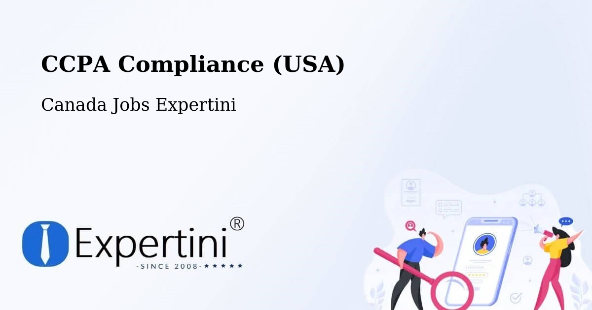 CCPA Privacy Rights & Compliance Notice – Ancaster - Canada Jobs Expertini
