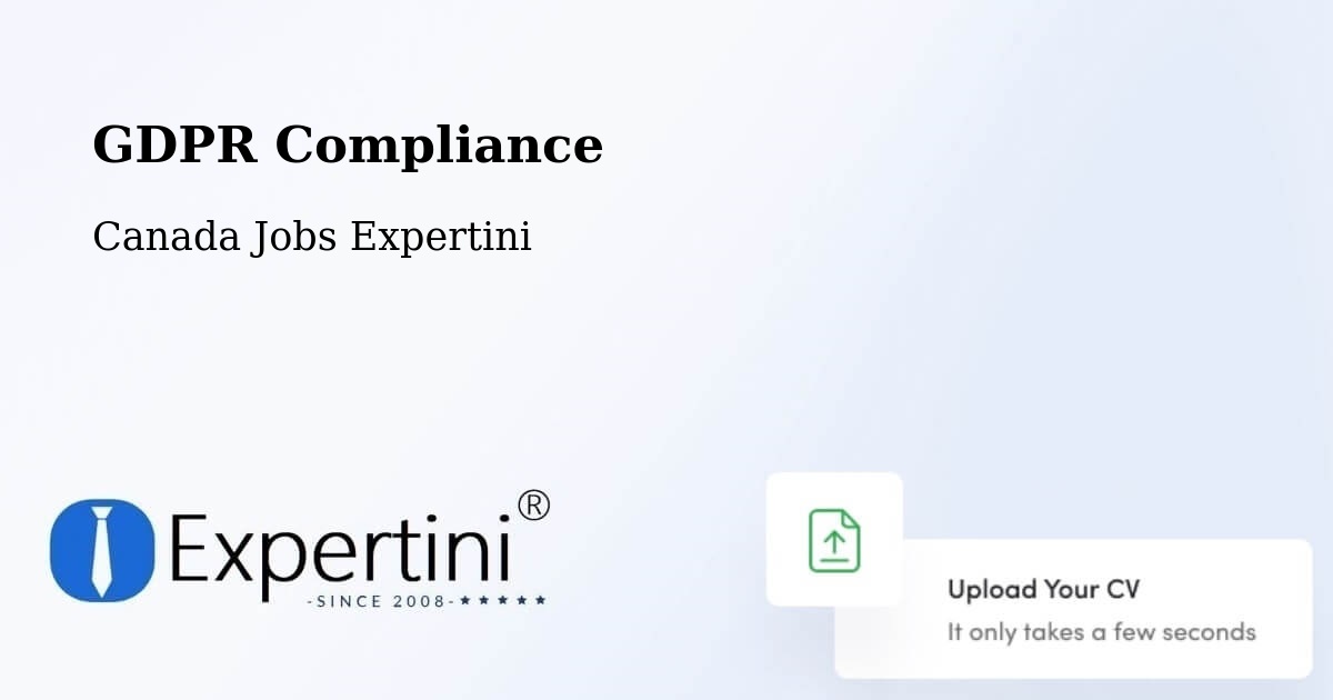 EU GDPR Compliance Statement – Ancaster - Canada Jobs Expertini
