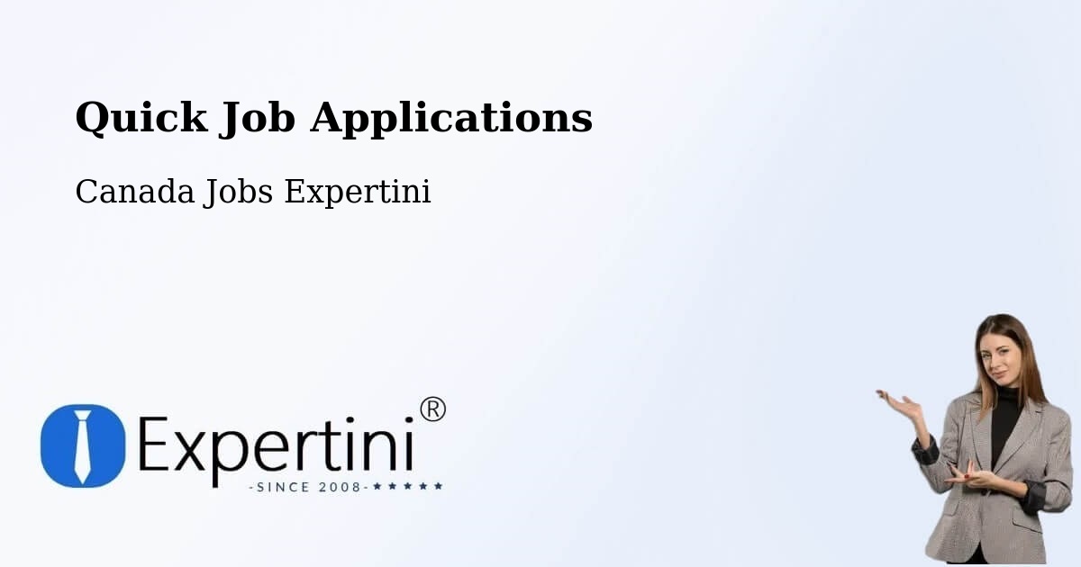 Quick Apply Feature – Ancaster - Canada Jobs Expertini