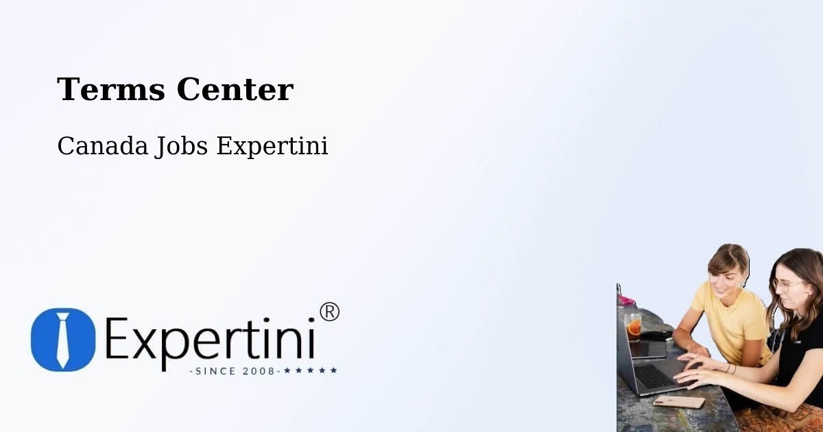Terms of Service – Ancaster - Canada Jobs Expertini